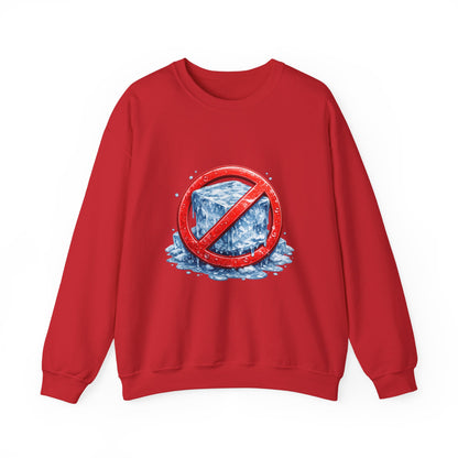 No ICE Crewneck Sweatshirt – Anti-Ice Graphic Pullover