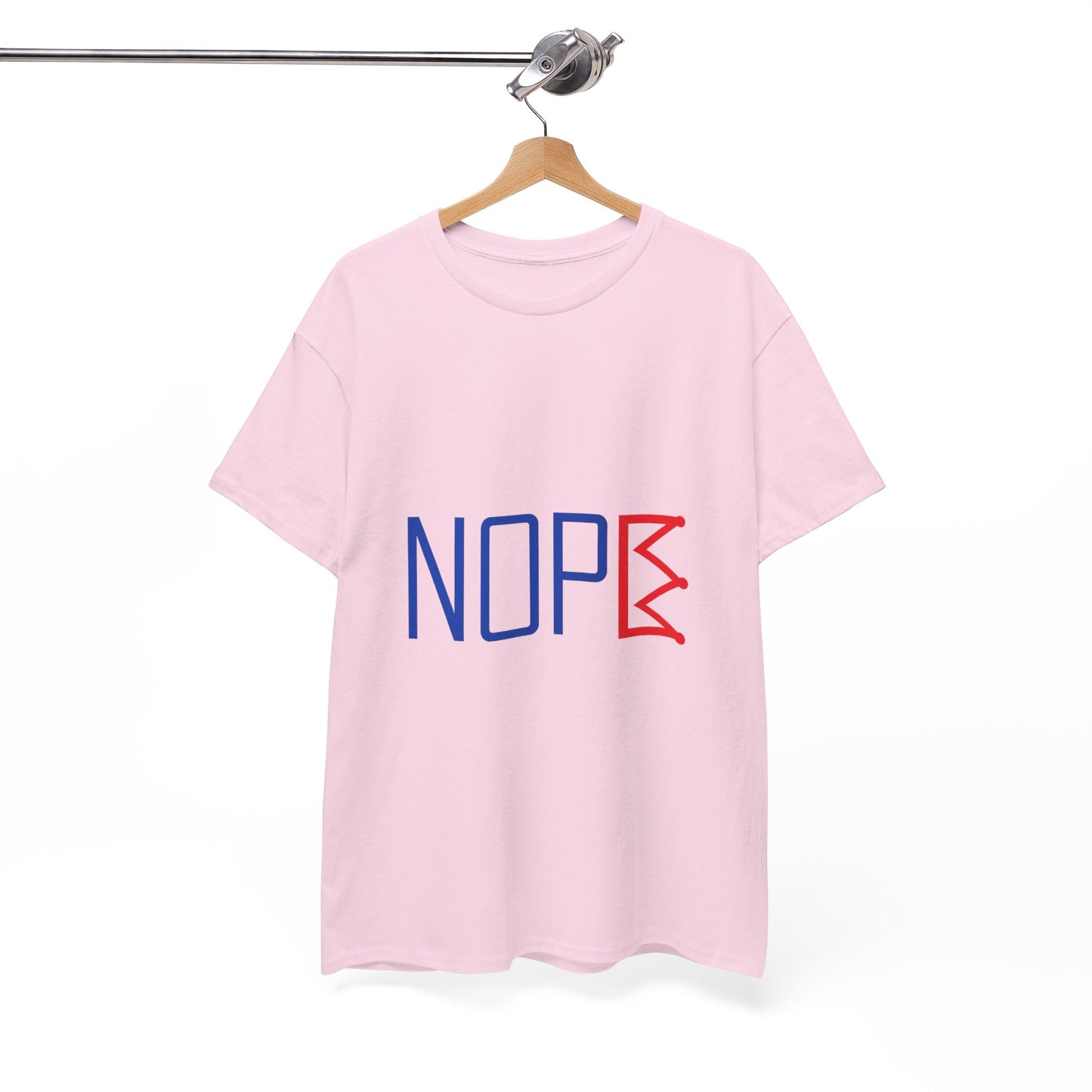 NOPE Crown Tee – Reject the Throne