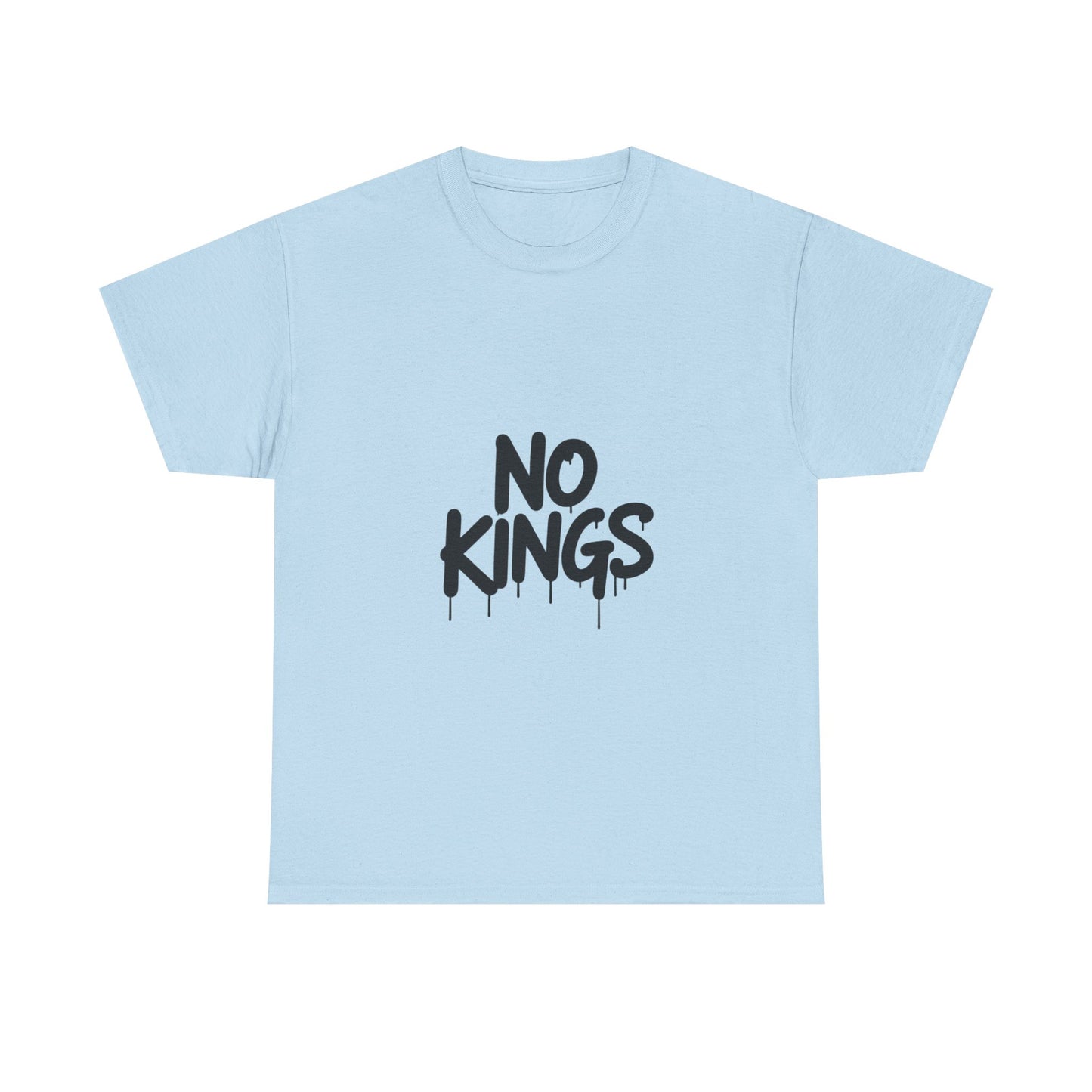 No Kings Spray Paint Protest Tee